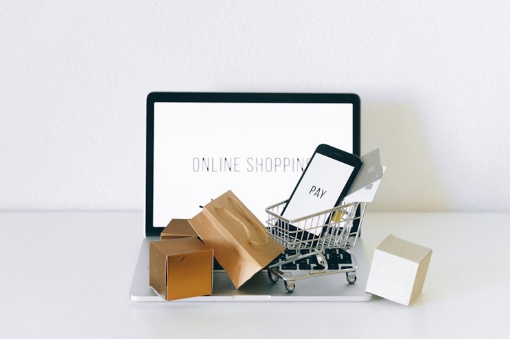Online shopping.